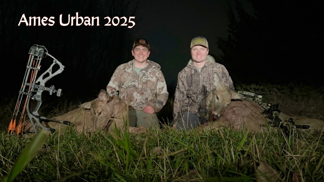 Ames Iowa Urban Deer Hunting - 2025