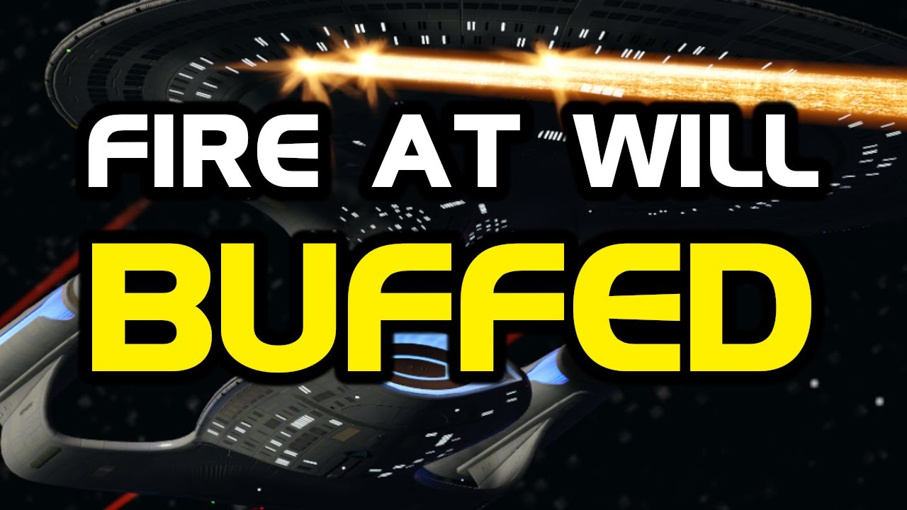 HUGE Fire At Will Buff - Easy 100% Uptime? | Star Trek Online