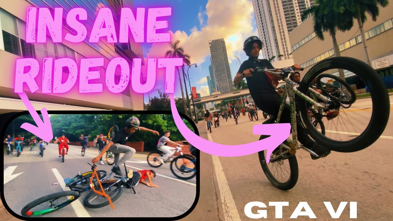 BIKELIFE in MIAMI Gets CRAZY!🌴/// Oneway CJ Bday Ride!