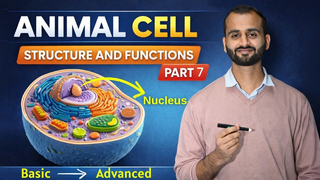 Animal Cell Structure & Functions Part 7 | Detailed Lecture for BMLT, DMLT, NEET & Paramedical Exams