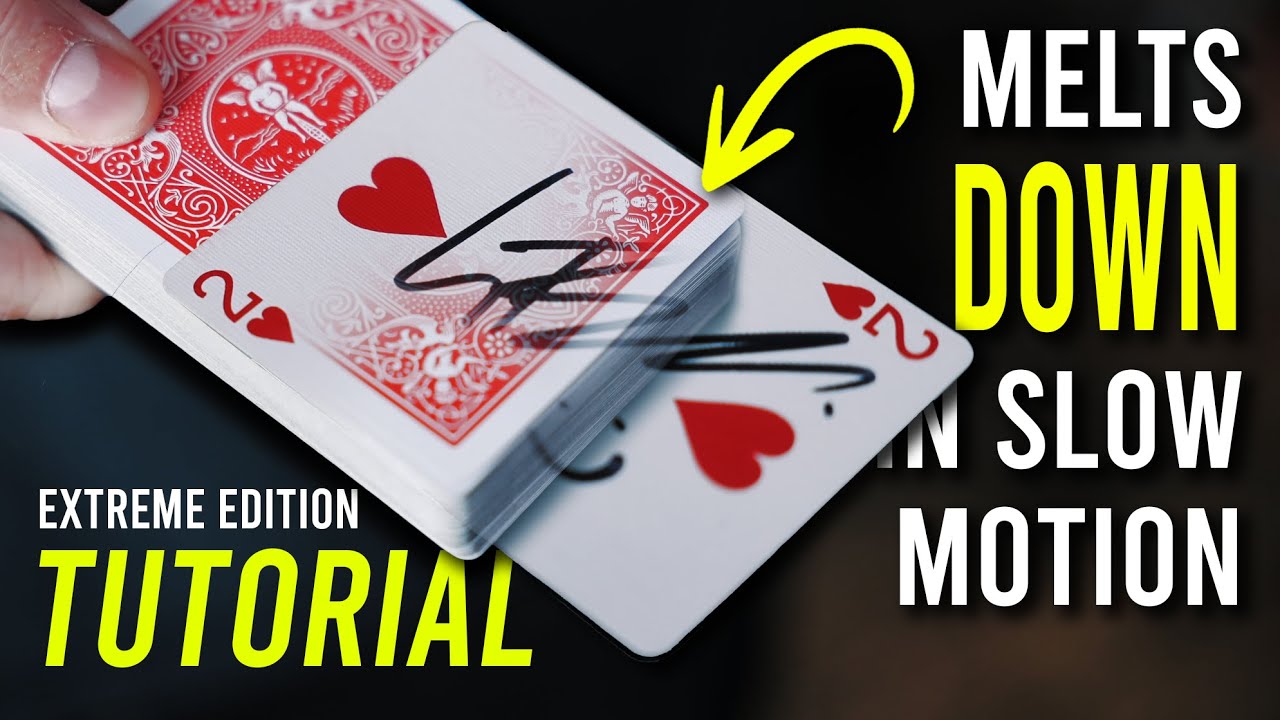 SLOW-MO Visual Ambitious Card - [exposed - NO CGI]