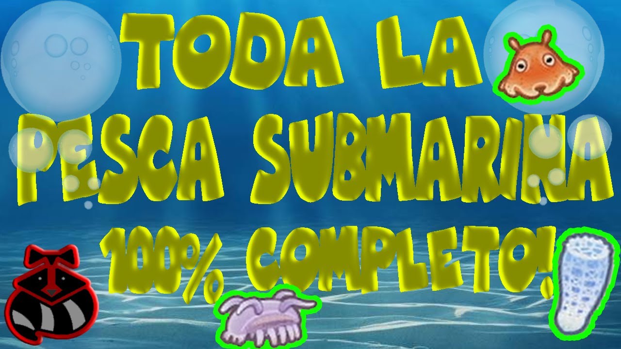 ✅TODA la PESCA SUBMARINA 100% COMPLETA✅ | CAPTURAPEDIA COMPLETA | ANIMAL CROSSING NEW HORIZONS