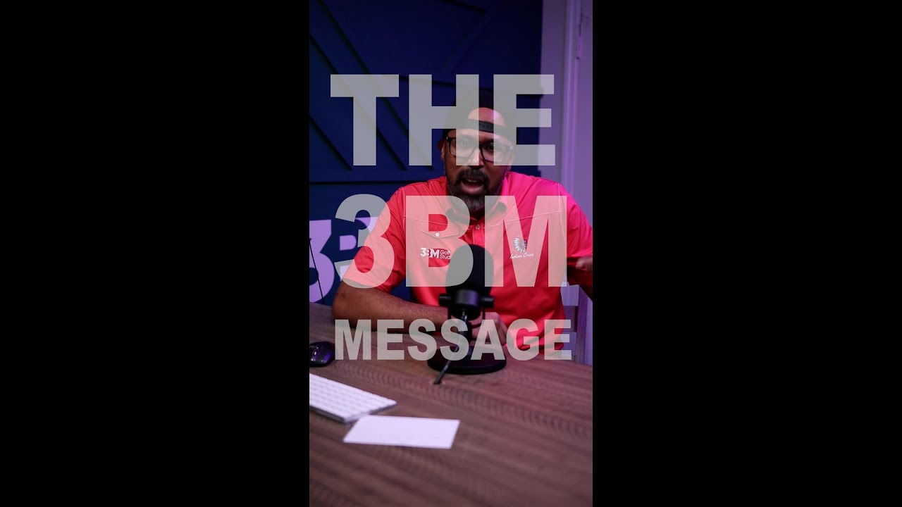 The 3BM Message: Stop Tackling Me