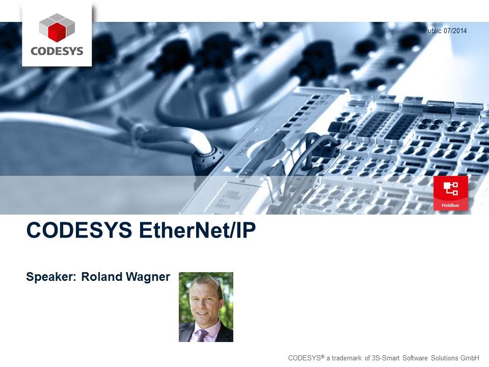 CODESYS Webinar EtherNet/IP