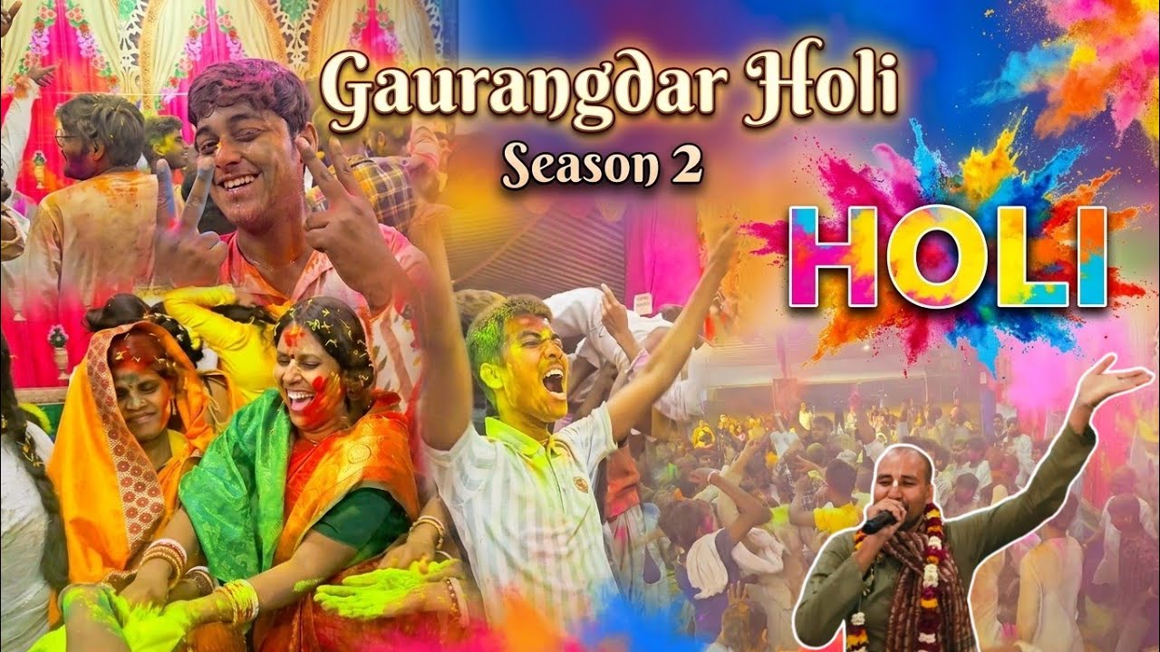 Gaurangdar Holi 🌸 | Season 2 | Divine Holi Festival | Gaur Purnima 2026 • HG Jagdish Gopal Prabhu