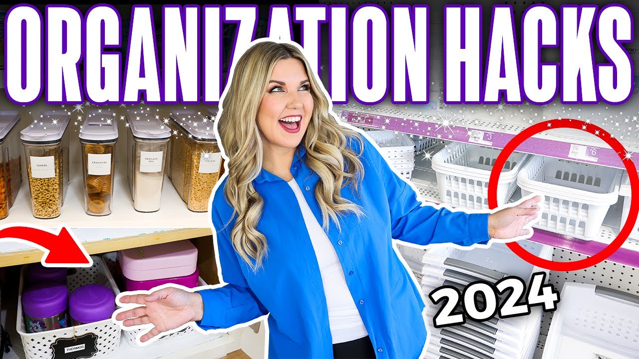 20 Fast Organization Hacks... All NEW Dollar Store Secrets Revealed!
