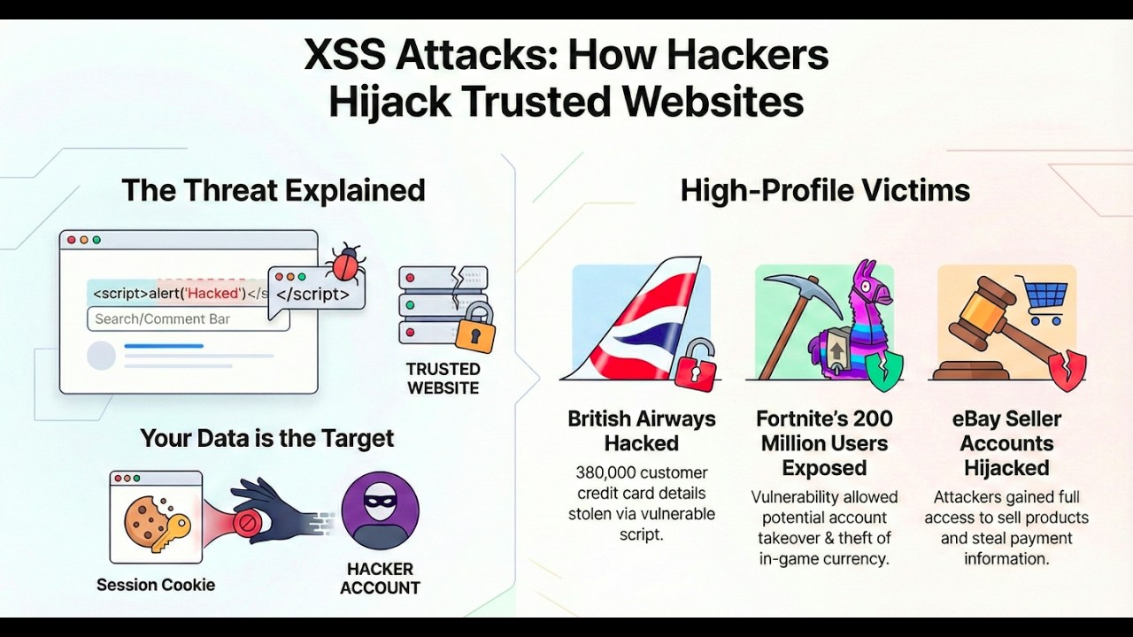 XSS: The Web&rsquo;s Hidden Danger | Cross-Site Scripting Explained #xss  #websecurity  #cybersecurity