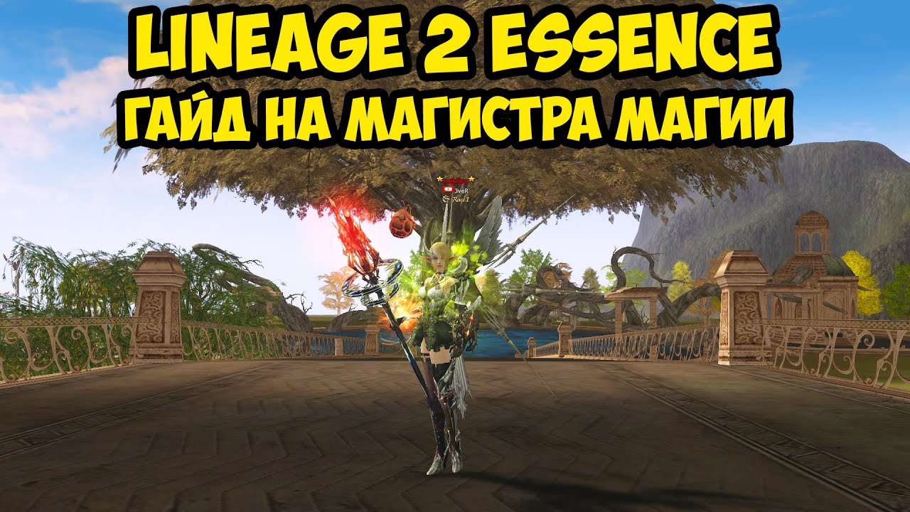 Гайд на Магистра Магии. Стань лучшим ММом в Lineage 2 Essence 2024.