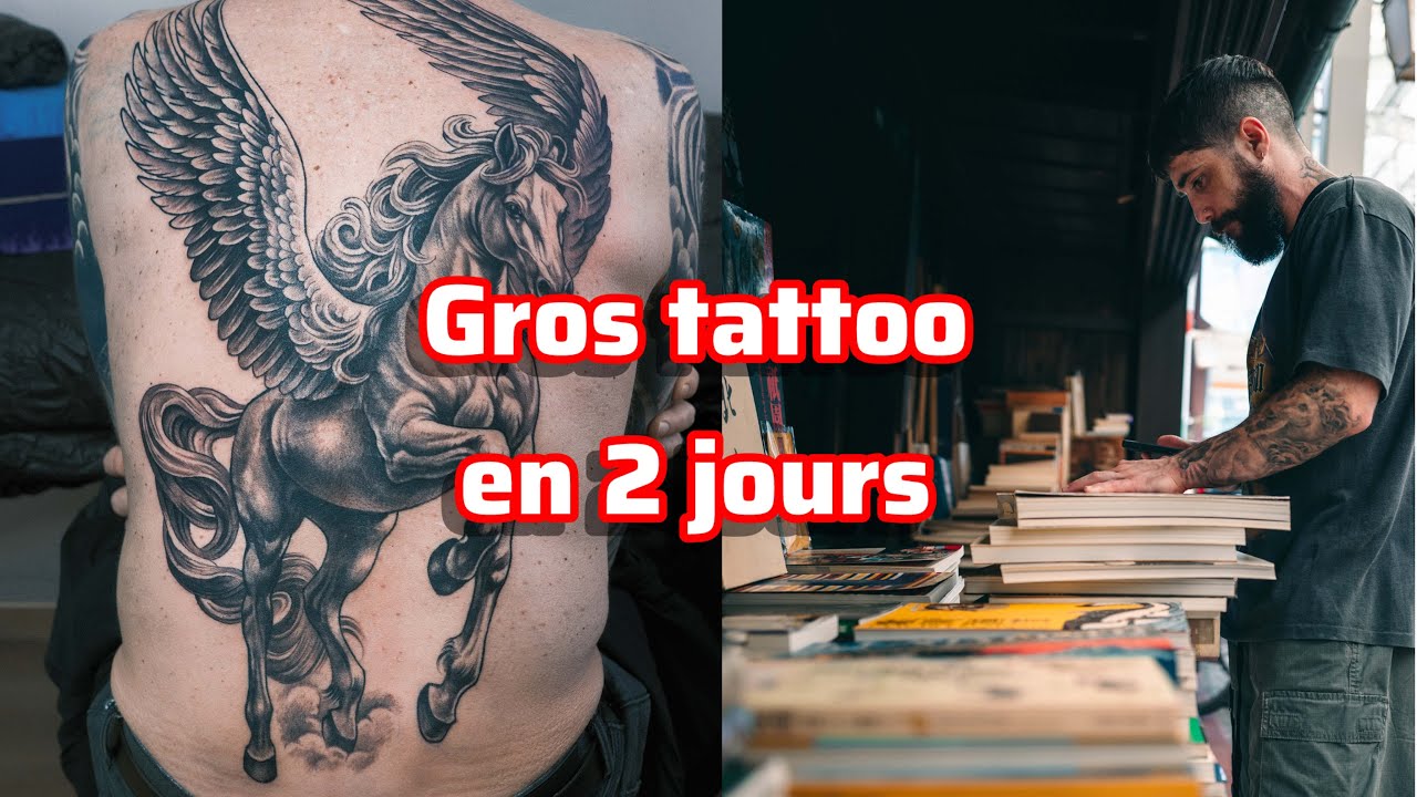 Tout le Dos en 2 jours de TATOUAGE! - JDB #59
