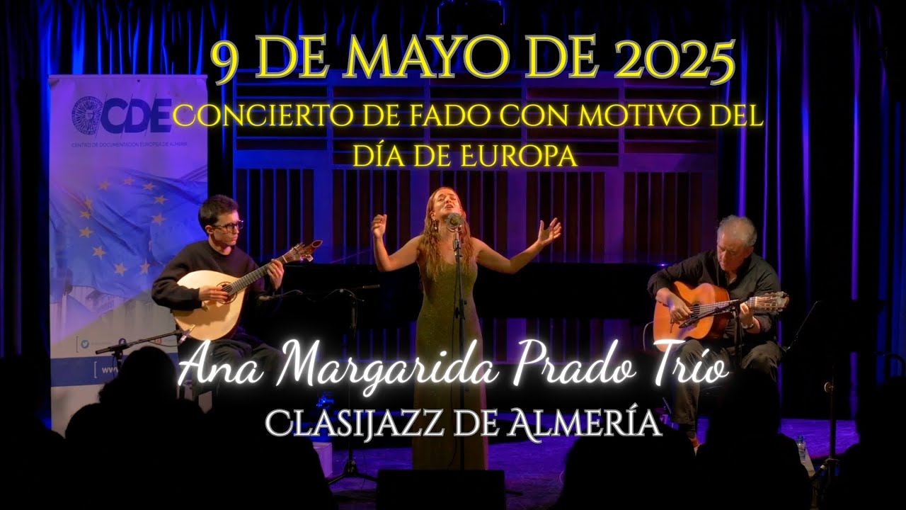 Concierto de fado de Ana Margarida Prado Trío - Clasijazz de Almería - 9 de mayo de 2025