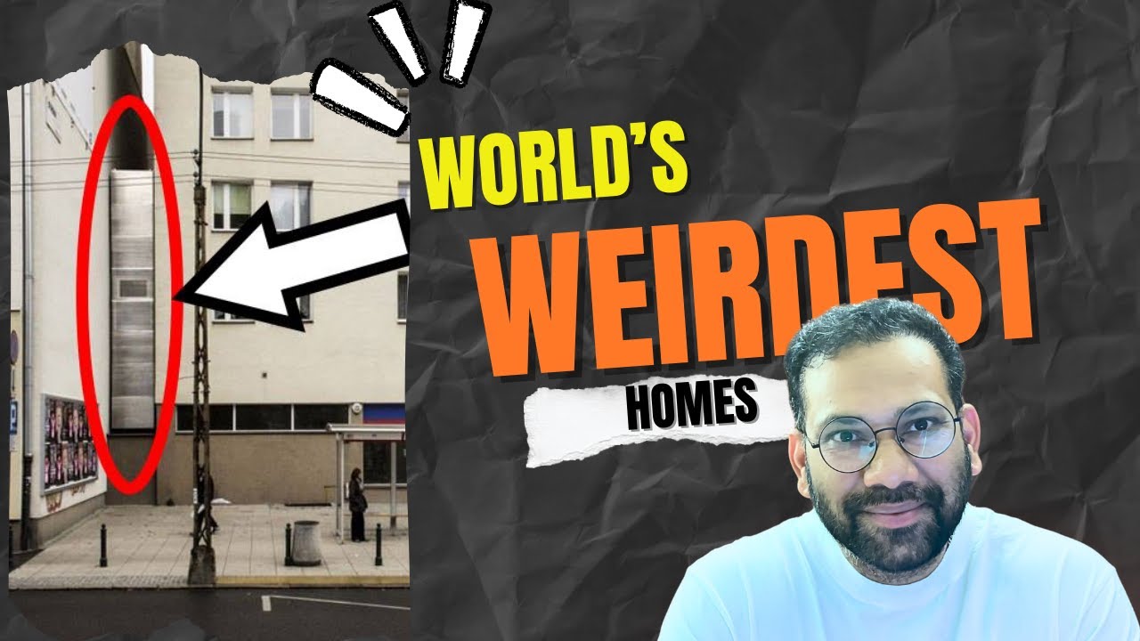 From Toilet to Airplane ✈️ दुनिया के सबसे Crazy Houses! Top 9 Strangest Homes in the World