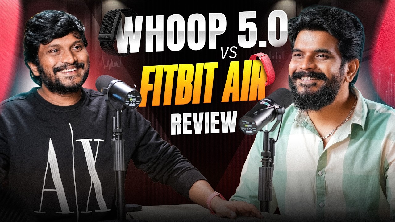 WHOOP 5 vs Google Fitbit Air &ndash; Best Health Tracker ? | Telugu Podcast Review