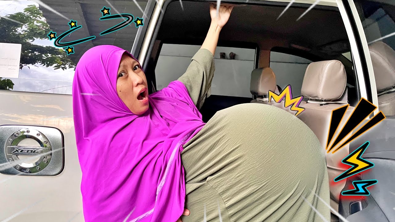 GAWAT ⁉️ MAMA HAMIL KEPELESET DIMOBIL KONTRAKSI PERUT MULES || DRAMA lucu 💞