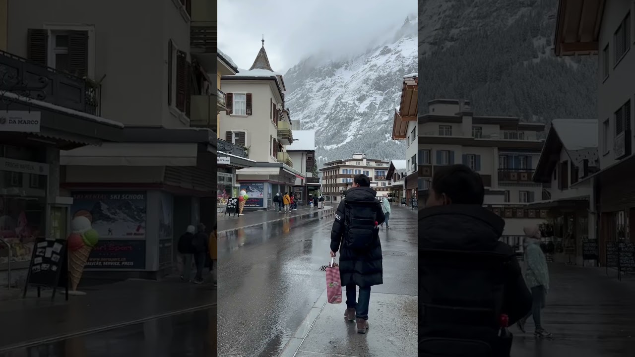 Grindelwald Switzerland 🇨🇭 Walking in April
