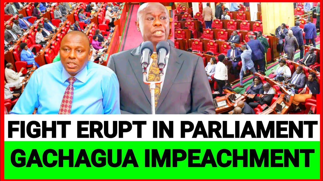 Breaking! Fight ERUPTS in PARLIAMENT after Court Ruling on Gachagua Impeachment Case