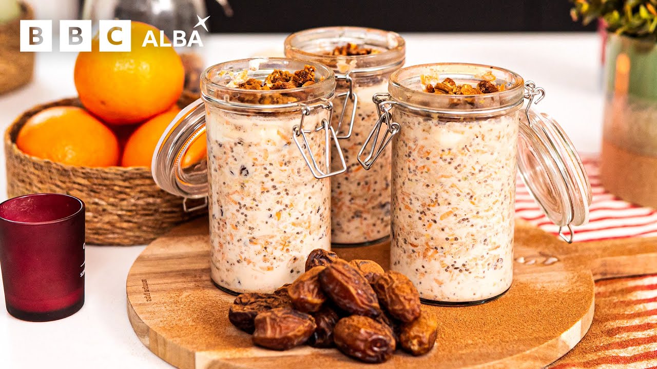 Carrot Cake Bircher Muesli | Brunch le Abigail | BBC ALBA