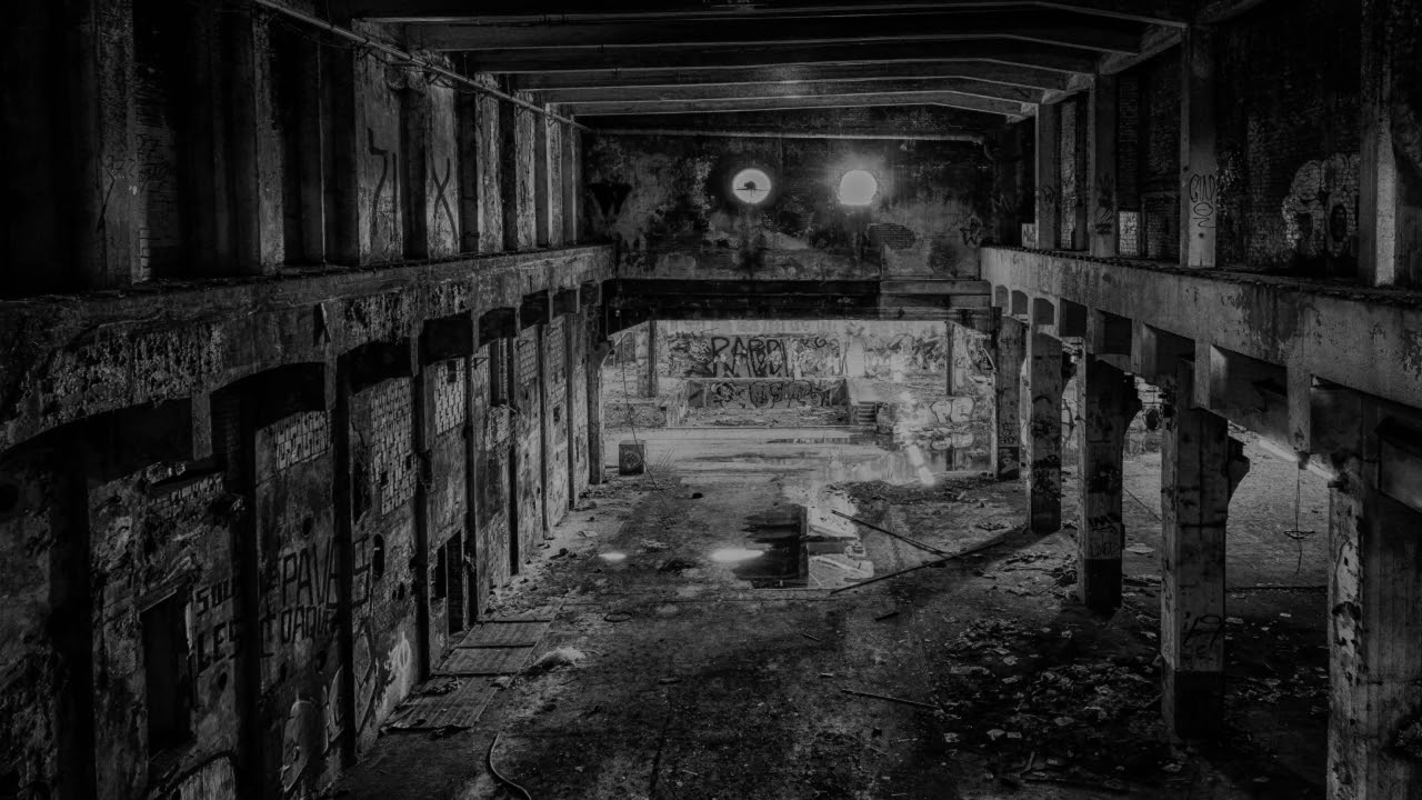 1 Hour of Abandoned Factory Ambience with Echo Sounds