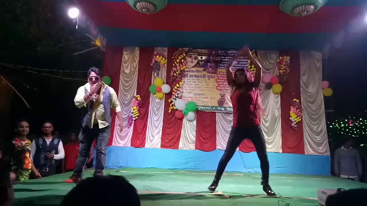 Ichapur jagdharti puja dance stage show