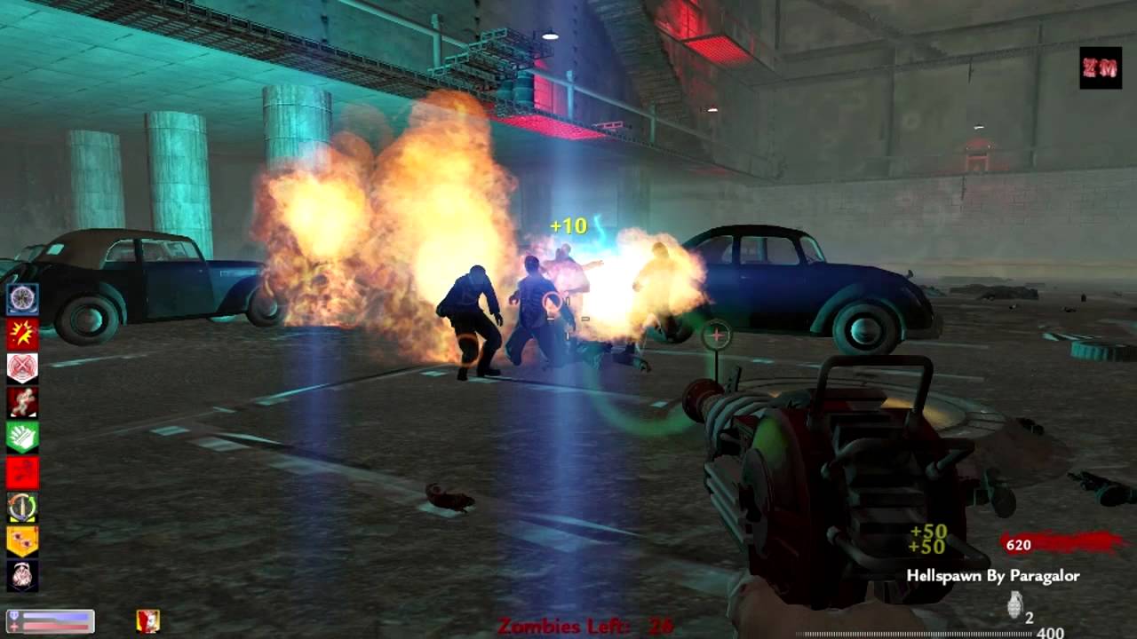 ZOMBIE WARFARE | 4 Custom Rayguns!!!