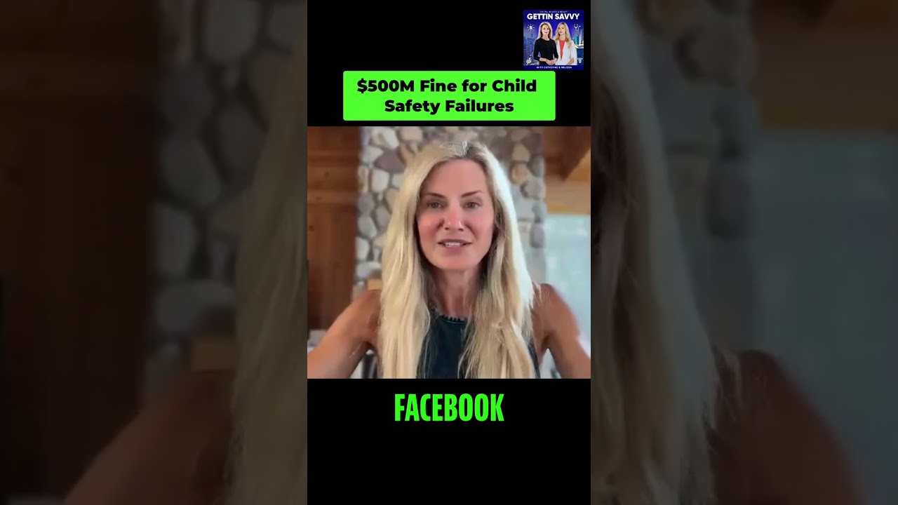 Судебный иск к Facebook: штраф в $500 млн за недостаточную защиту детей #shorts