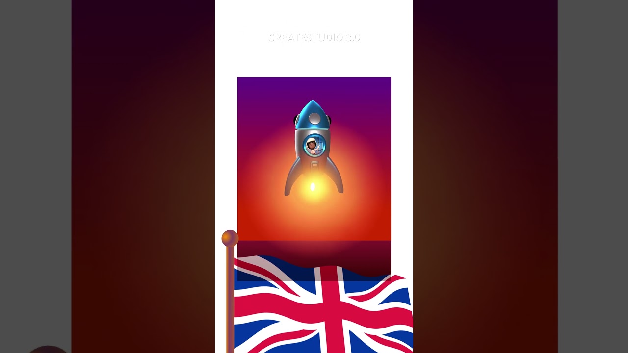 Danny riding a rocket 
