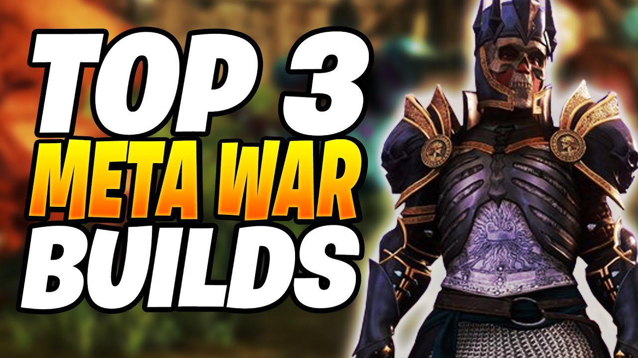 Top 3 Best META WAR Builds In New World 2022 (WIN 50v50)