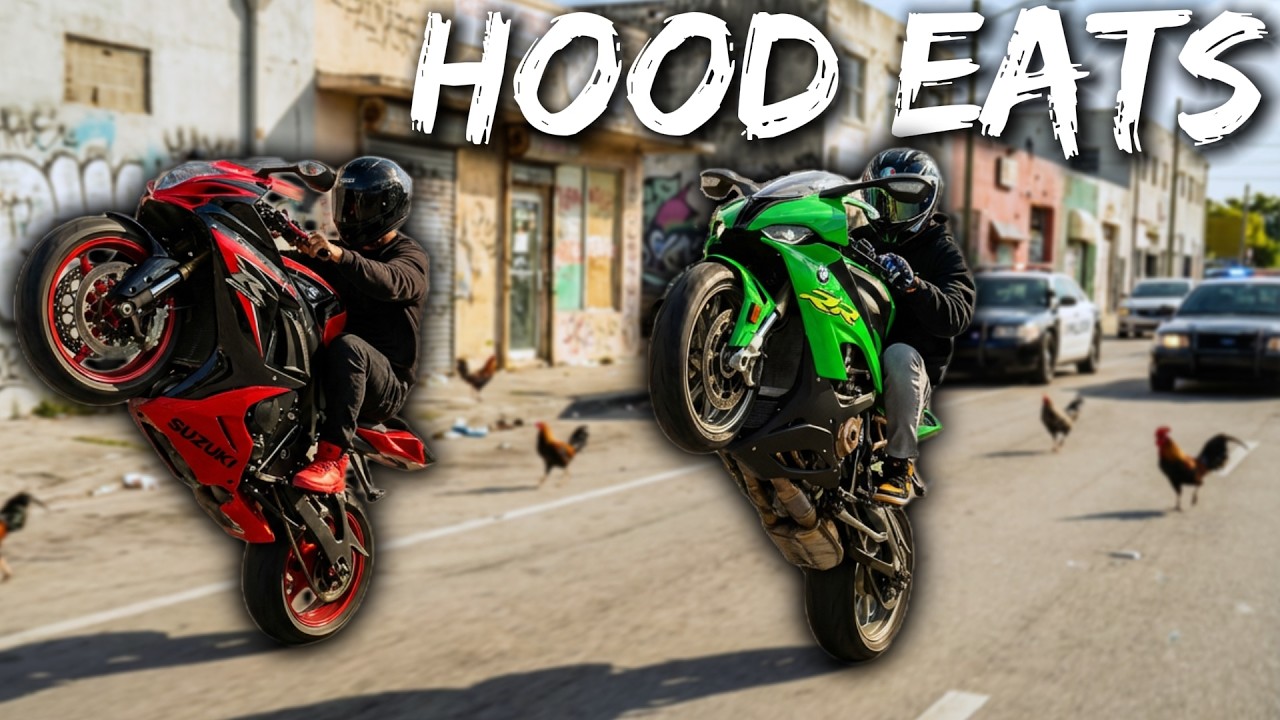 Riding Miami's NO-GO ZONE With Local Legend... (#HoodEats EPS. 96)