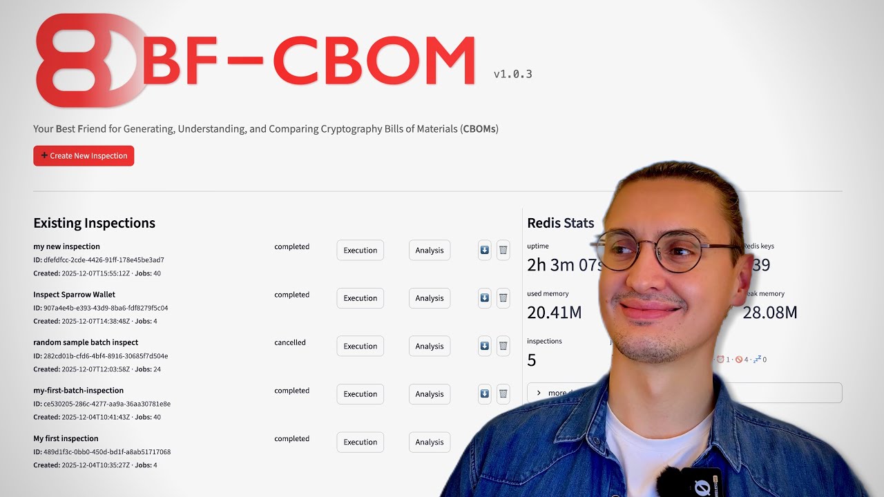 BF-CBOM: Your Best Friend for Cryptography Bill of Materials (DEMO)