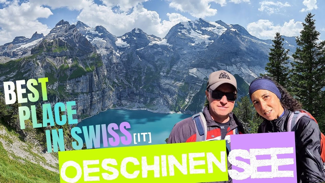 Il lago più bello della Svizzera: Oeschinensee, dal blu al ghiacciaio