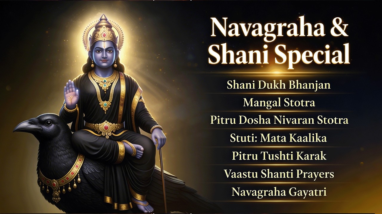 शनि, पितृ दोष और वास्तु शांति | Pitru Dosha Nivaran | Navagraha Gayatri | Powerful Devotional Shani