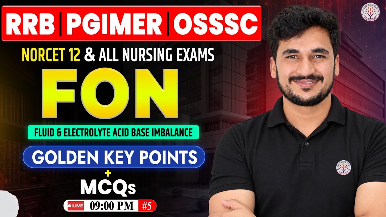 NORCET 12, PGIMER, OSSSC Nursing Officer | Fundamental Of Nursing | NORCET 12 Preparation |Vikas Sir