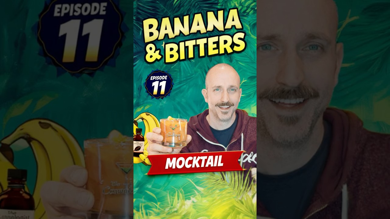 Banana & Bitters: The Secret Pour You NEED To See! #cocktail