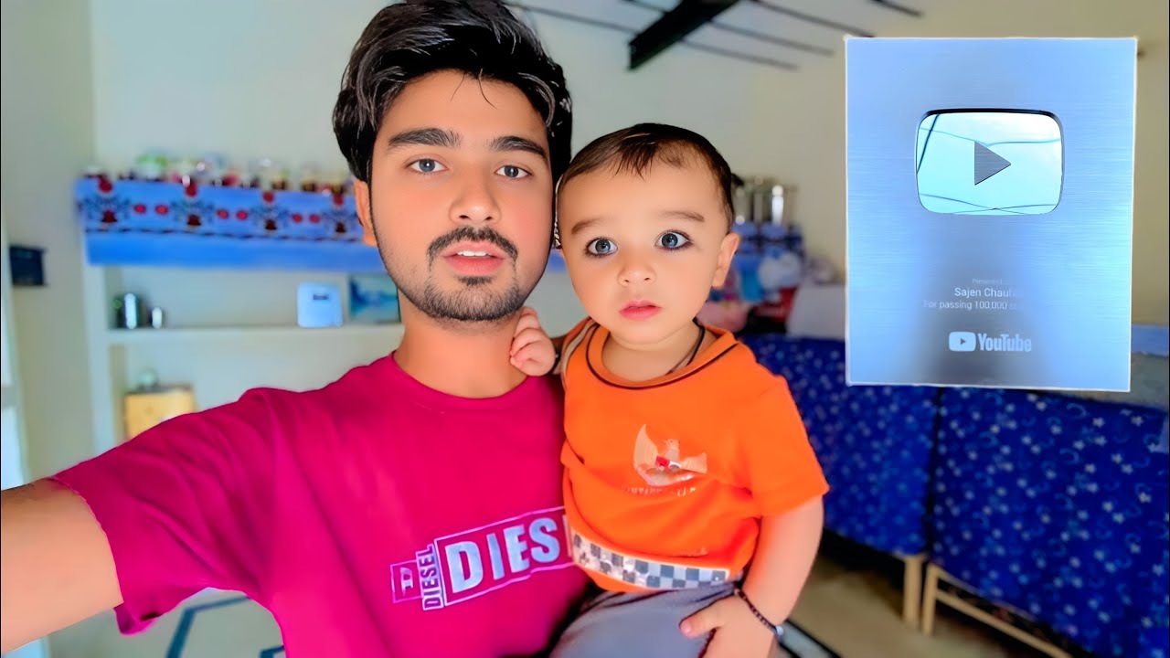 Golu Ka Naam? Aur Silver Play Button 😍