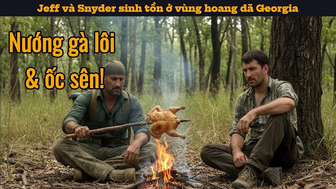 Jeff và Snyder thử thách sinh tồn ở vùng hoang dã Georgia