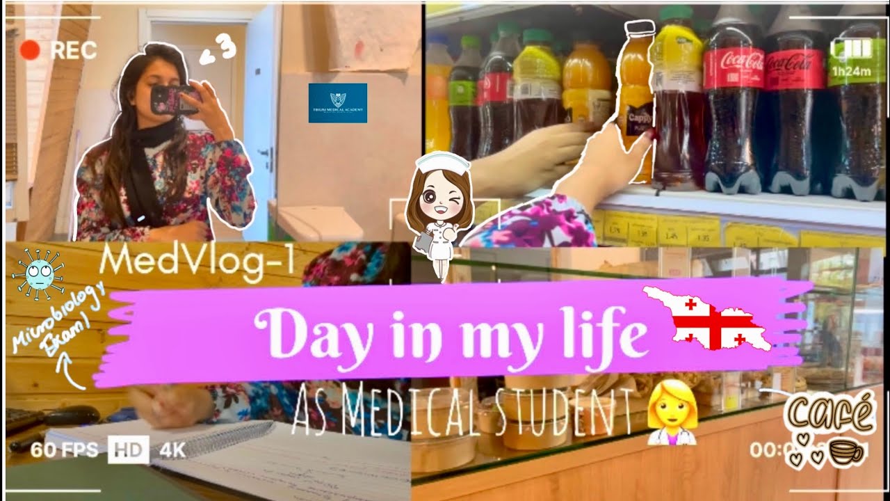 A Day in my life as Medical student(2nd year🩺)|GEORGIA|Tbilisi medical Academy|INDIAN HOSTEL