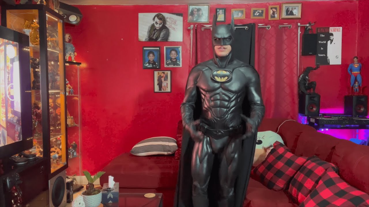 Batman Forever  BatSuit Cowl Iconic Fx Cosplay Costume