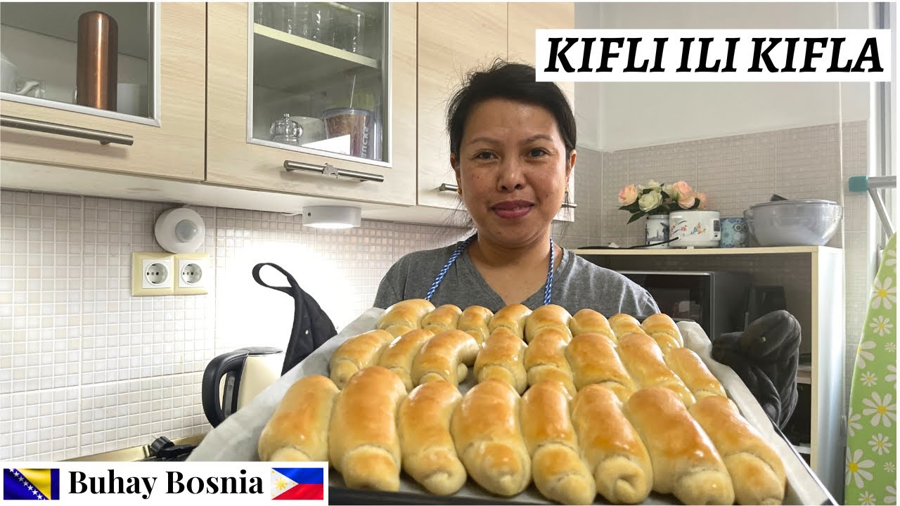 Филиппинка готовит боснийский хлеб под названием «Кифла» | Филиппинка готовит боснийский хлеб под...