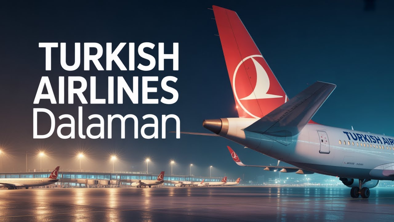 Dalaman Airport Night Tour | Exploring the Terminal After Dark #aviation