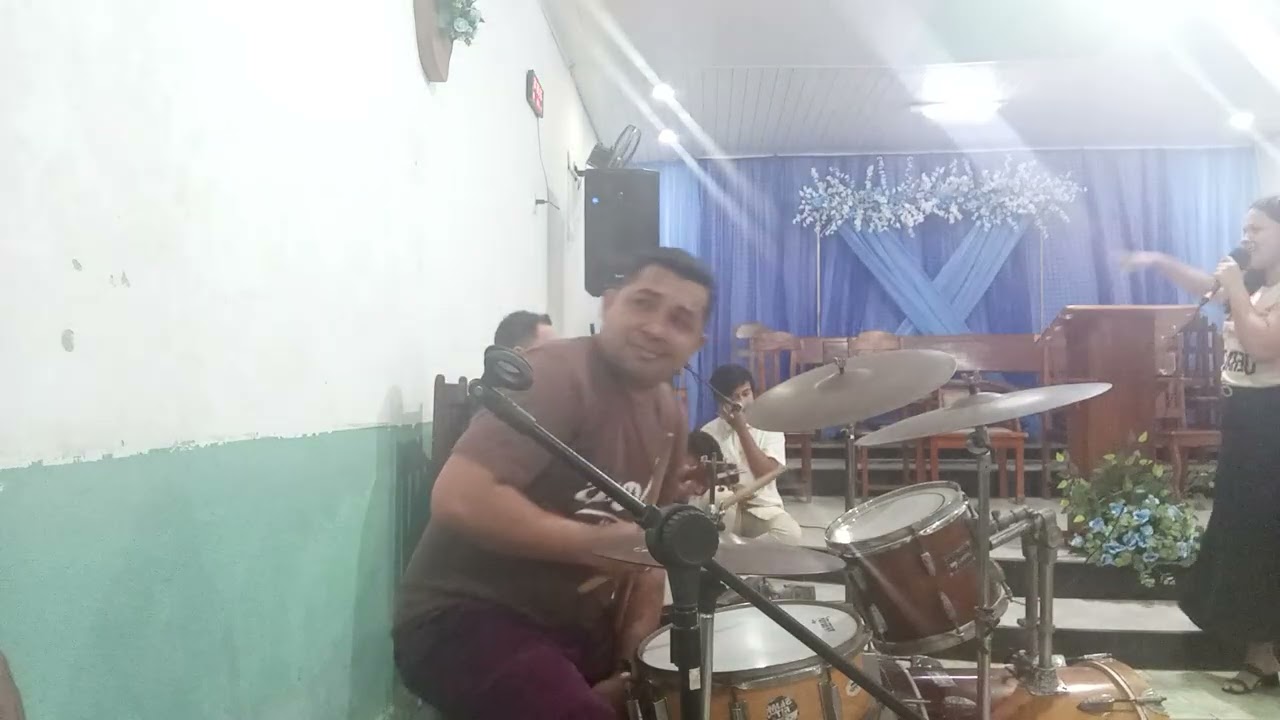 Depois do culto de novos convertidos 