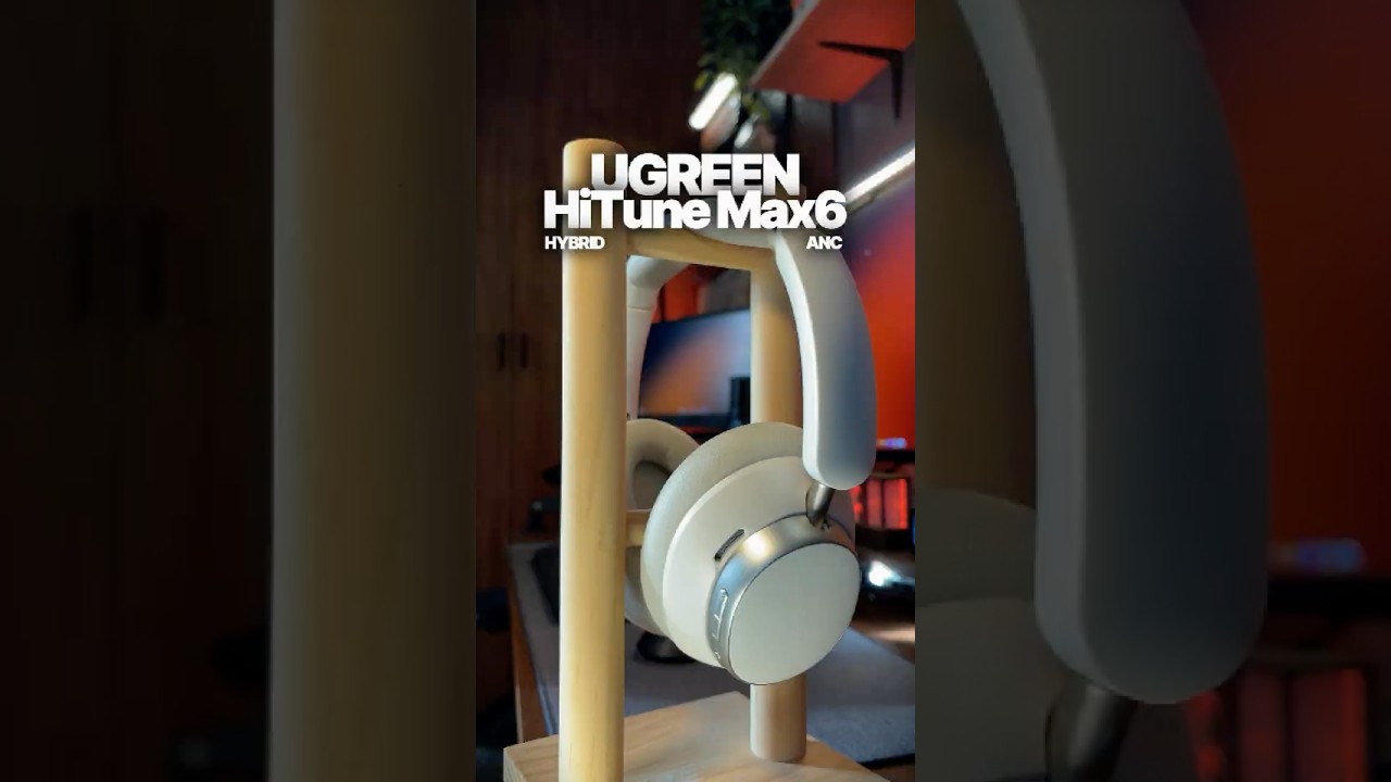The UGREEN HiTune Max 6 delivers powerful hybrid ANC, rich Hi-Res sound 