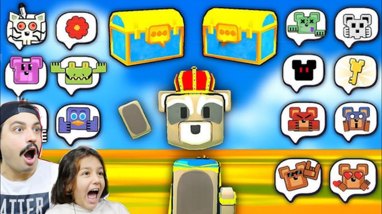 SÜPER AYI OYUNDADA EN GİZLİ EMOJİ SANDIKLARI BULDUK!