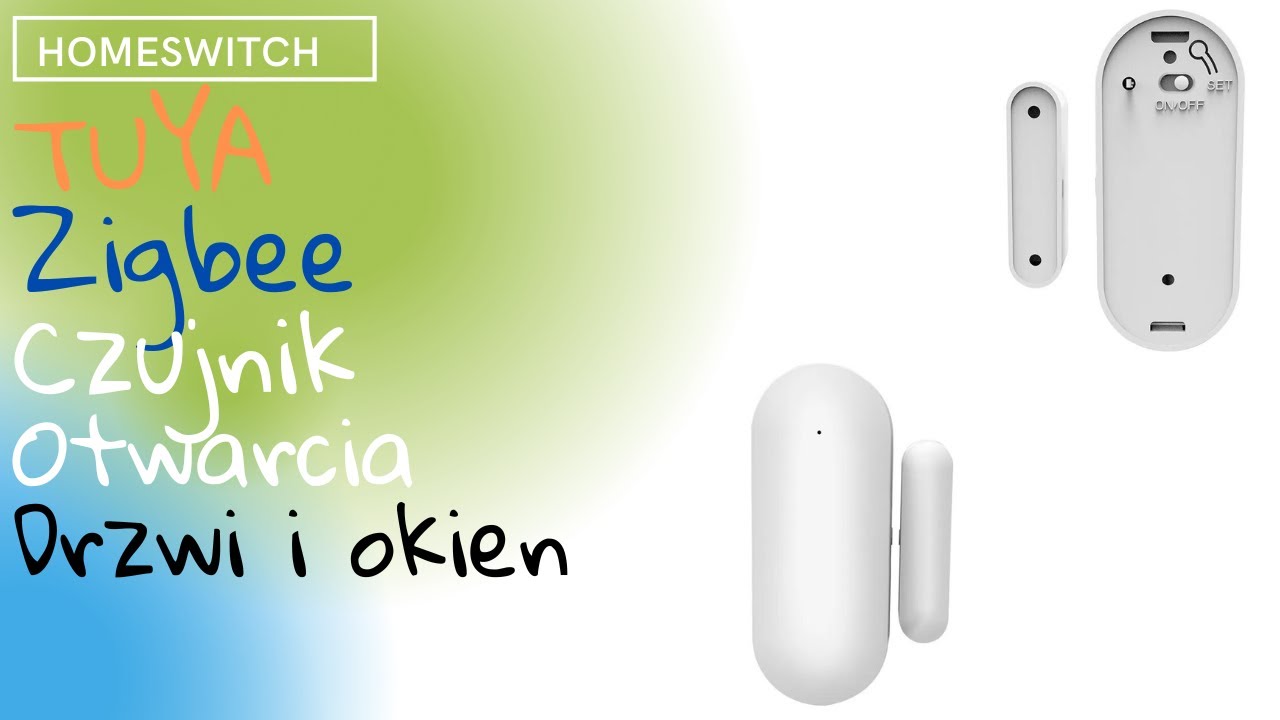 Czujnik otwarcia drzwi i okien Zigbee TUYA Smart AAA