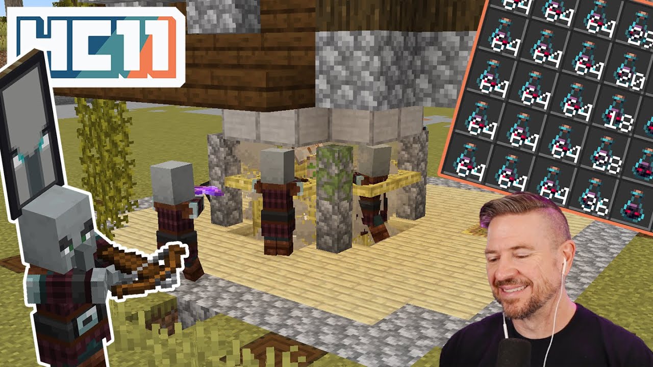 We Made an Ominous Bottle Farm on Hermitcraft! | Hermitcraft 11 Stream