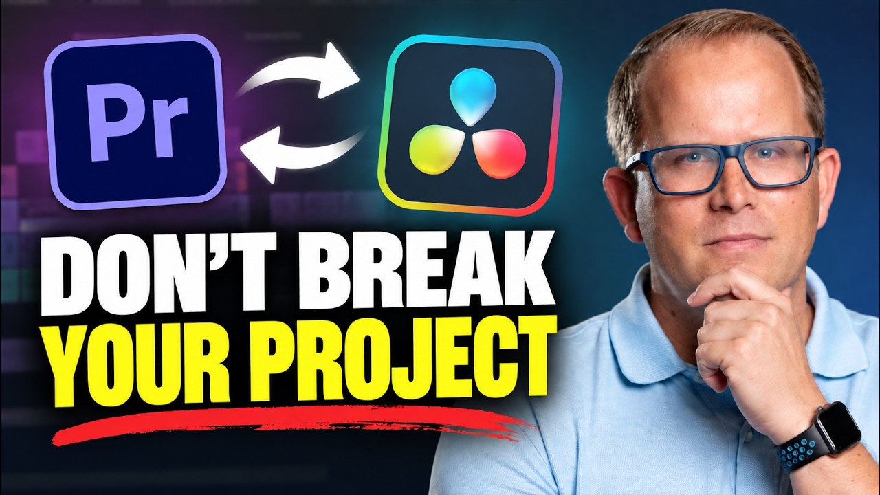 XML Workflow: Edit in Premiere, Grade in DaVinci (Complete Tutorial)