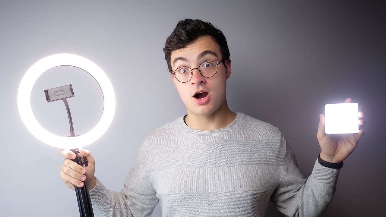 Lampki LED i Ring Light do film&oacute;w 😄
