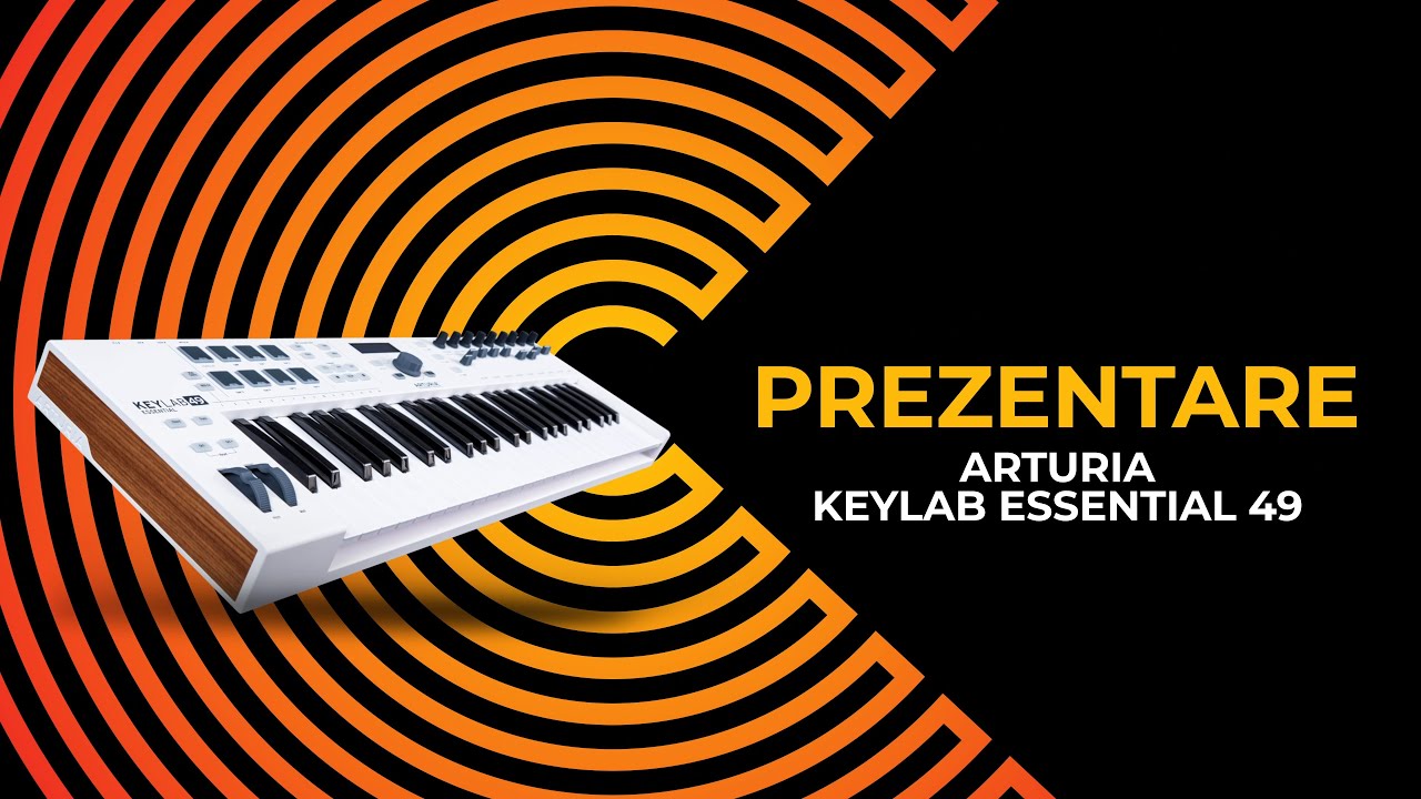 Arturia Keylab Essential 49 Review RO - Controller MIDI / Clape MIDI - DjSuperStore