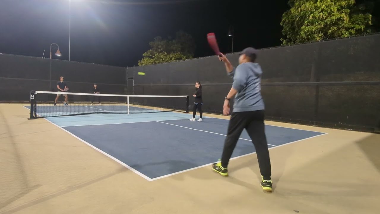 Eric, Ping vs Jill, Allen 2.23.26 #pickleball at Vellano Park, Chino Hills, CA