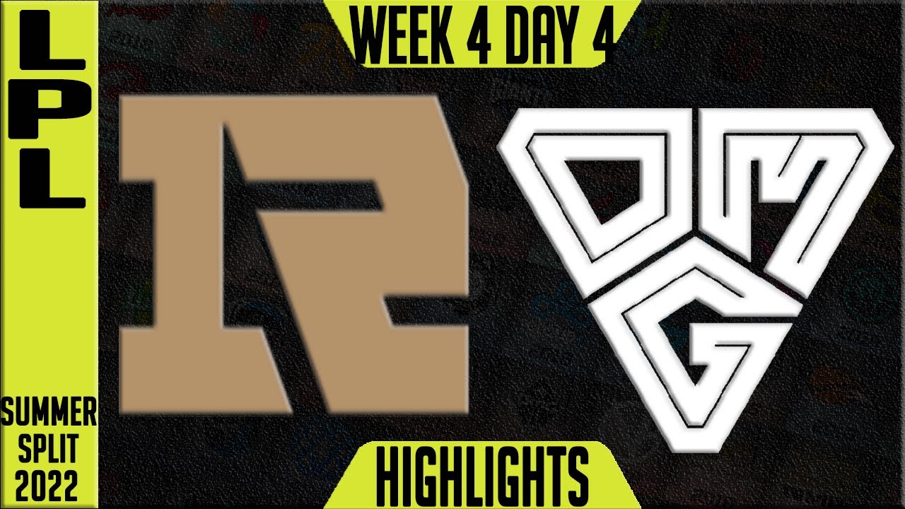 RNG vs OMG Highlights | LPL Summer 2022 W4D4 | Royal Never Give Up vs Oh My God