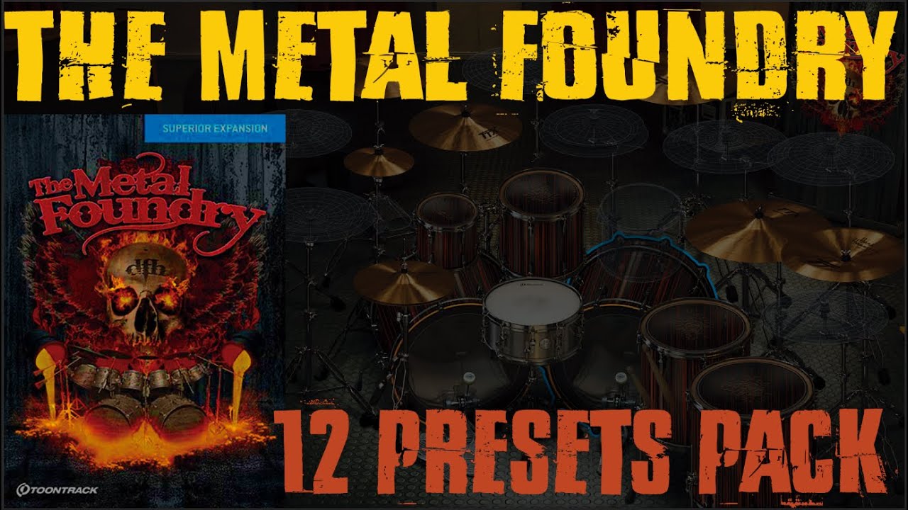 🔥🔥Superior Drummer 3 - SDX Series 1 [THE METAL FOUNDRY PACK]🔥🔥