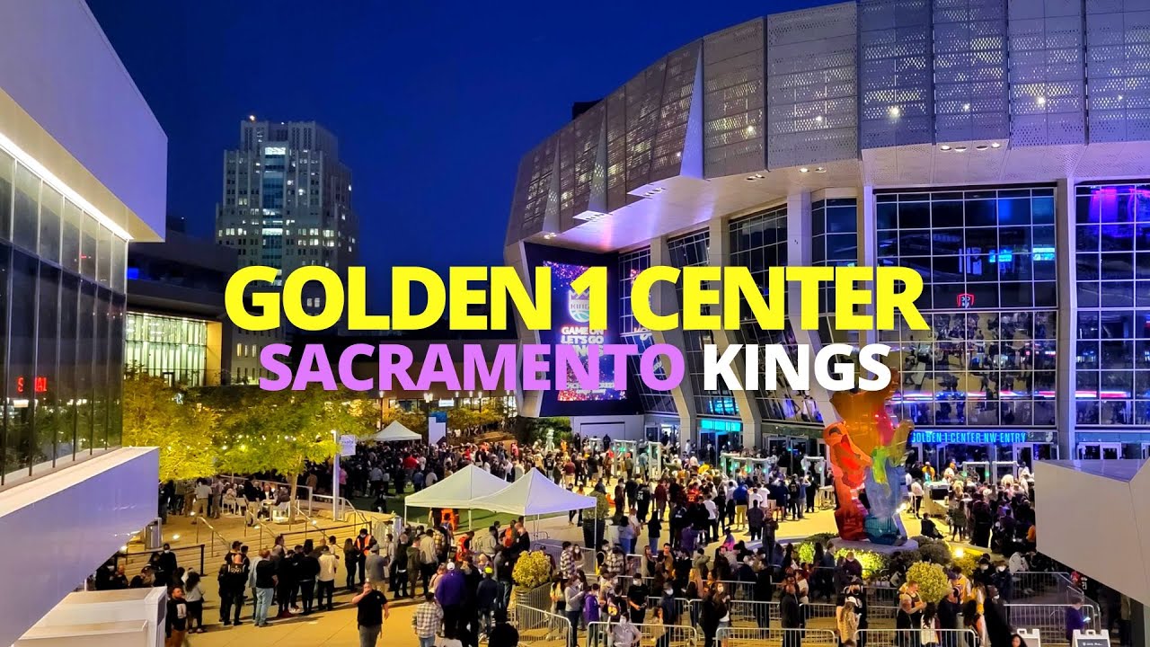 Exploring Golden 1 Center of the NBA's Sacramento Kings in California Tour #golden1center #kings